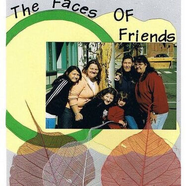 the faces of friends
