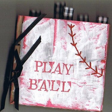 play ball paper bag book