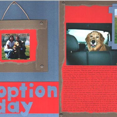 Tess&#039;s Adoption Day