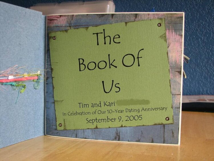 The Book of Us - title page