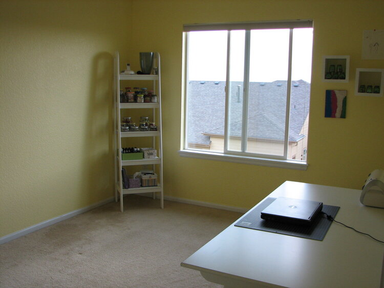 My new scrapbook room!