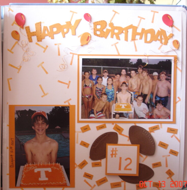 #12 - Happy Birthday