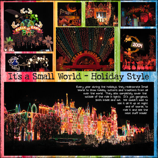 It&#039;s a Small World - Holiday Style