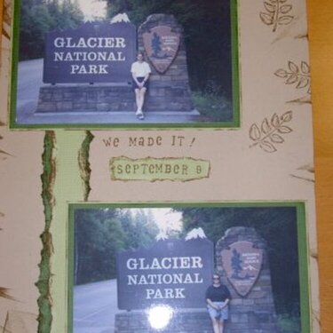 Glacier National Park--we made it