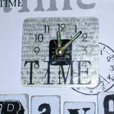the clock--close-up