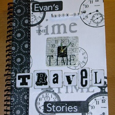 Evan&#039;s Book of Time Travel Stories--front cover