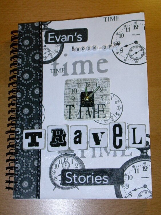 Evan&#039;s Book of Time Travel Stories--front cover