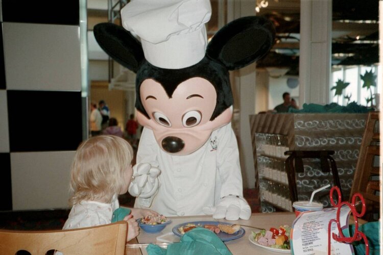 Mickey Feeding Natalie