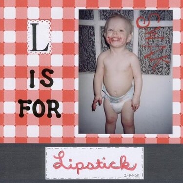 L is for Lipstick