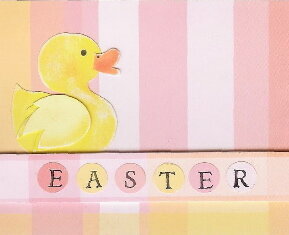 Duckie Easter Card
