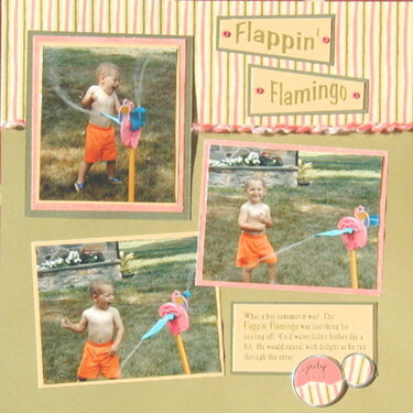 Flappin&#039; flamingo