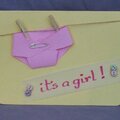 It's a girl card!