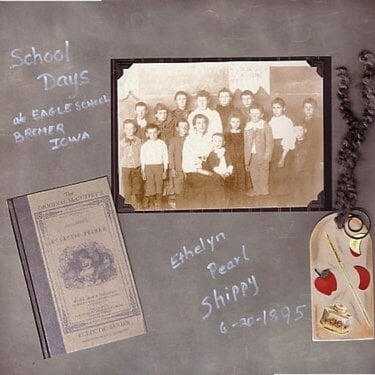 Ethelyn Shippy School Days 1895