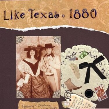Like Texas in 1880