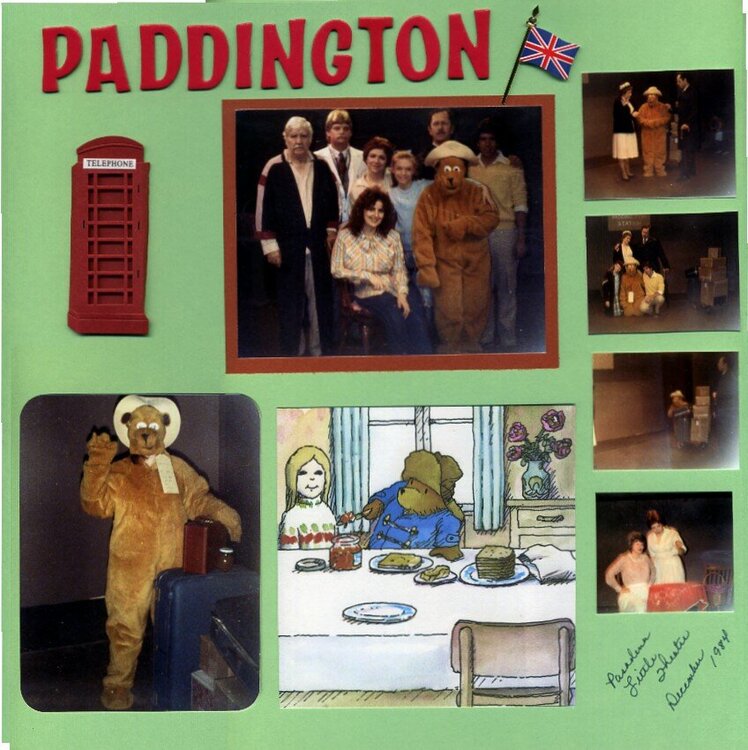 Paddington on Stage side 1