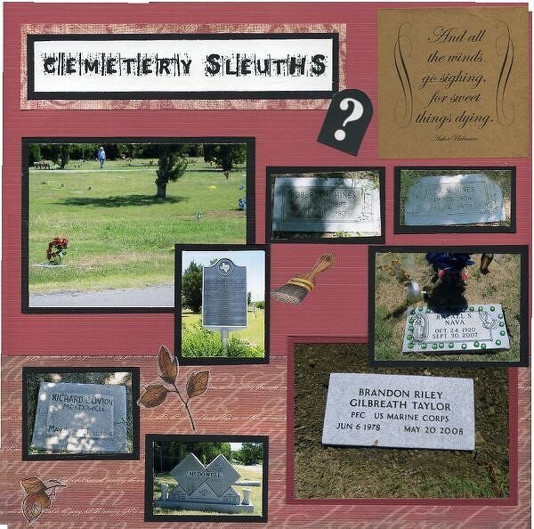 Cemetery Sleuths