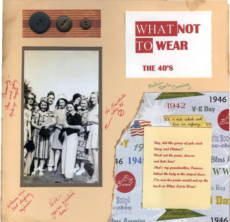 What Not to Wear: The 40&#039;s