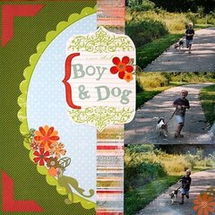 Boy & Dog