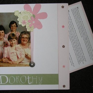 Okay, Dorothy-- hidden journaling