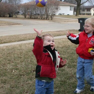 January 4-- Throwing Balls