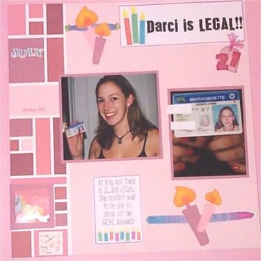 Darci is Legal