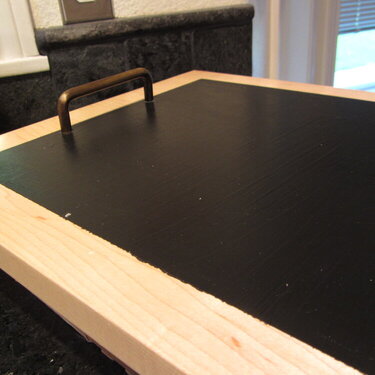 chalkboard tray