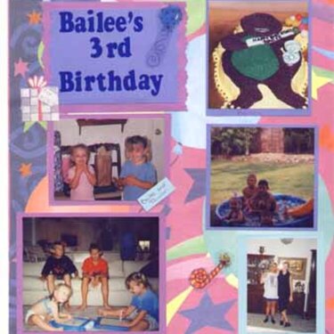 Bailee&#039;s third birthday p.1