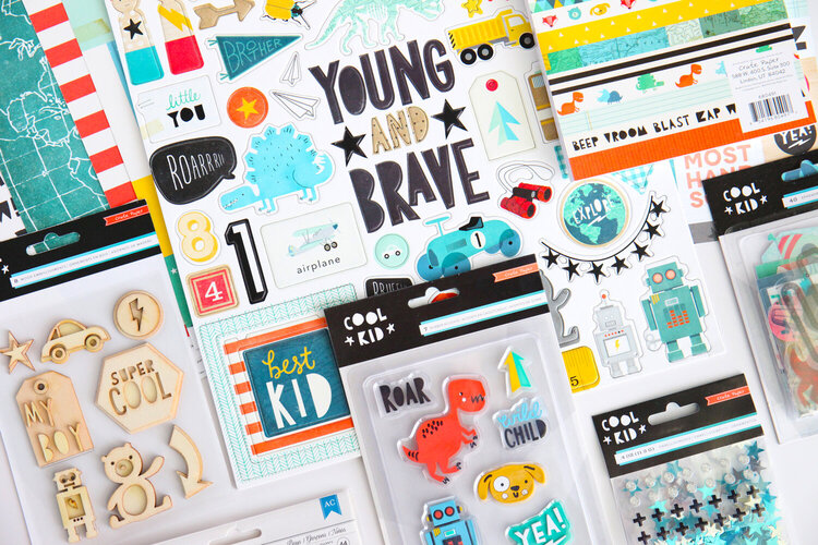 Crate Paper Cool Kid Collection