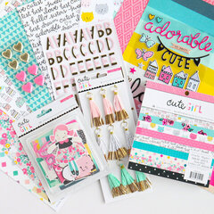 Crate Paper Cute Girl Collection