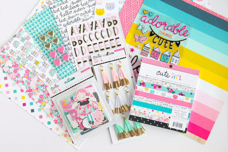 Crate Paper Cute Girl Collection