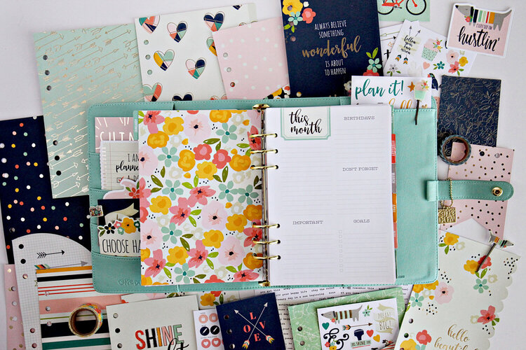 Perfectly Posh Planner from Simple Stories
