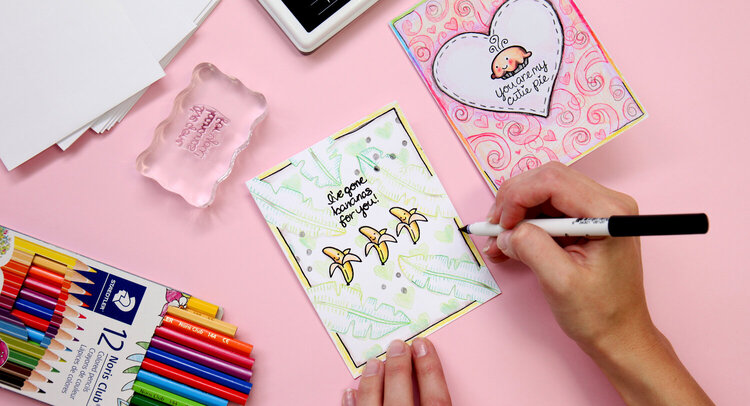 Valentine&#039;s Day Card with the Card and Envelope Sets!