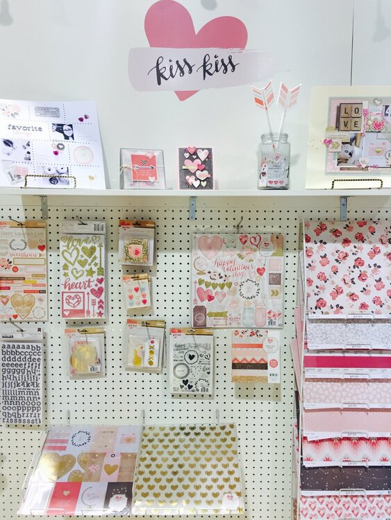 Crate Paper Kiss Kiss Collection CHA Winter 2015
