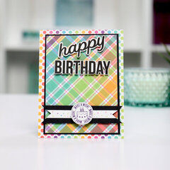 Happy Birthday! Enjoy your Cake! Card Inspiration