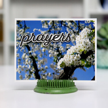 PRAYERS photo-realistic - Card Inspiration
