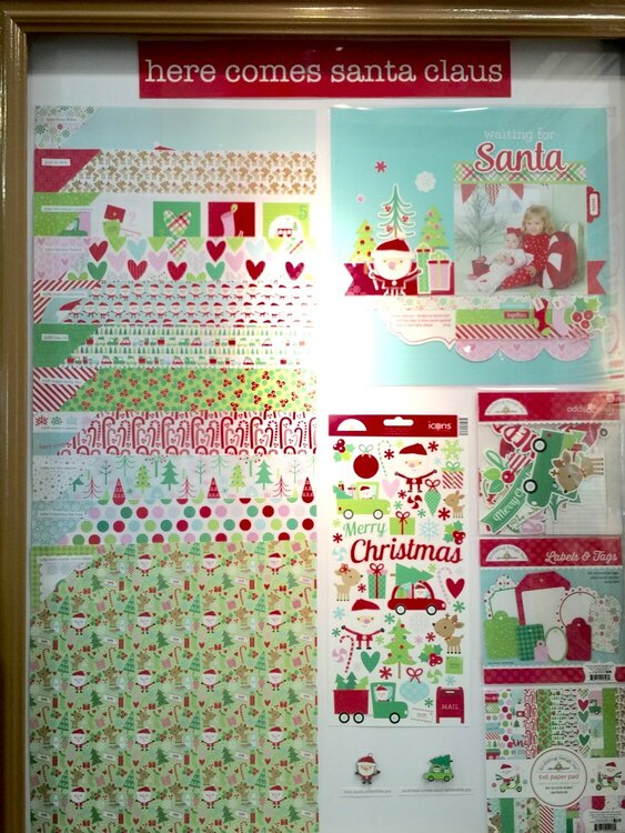 NEW - SPC Summer 2016 - Doodlebug - Here Comes Stanta Claus Collection