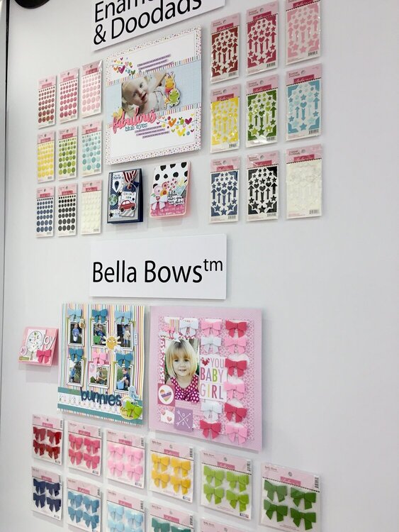 Bella Blvd Bella Bows, Enamel Shapes and Doodads