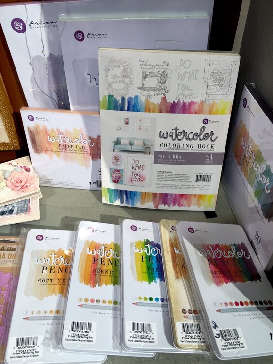 Prima Coloring Books CHA Winter 2016