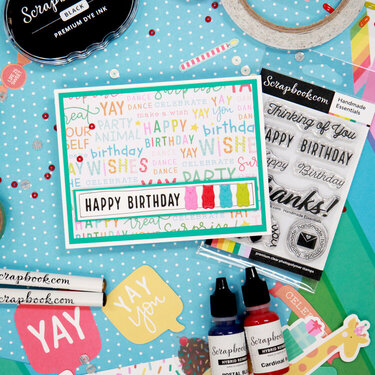Happy Birthday and Gummy Bears Card
