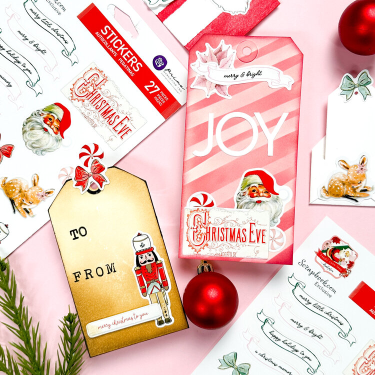 Easy Christmas Tags!