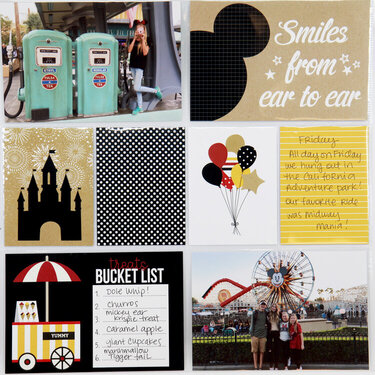 Disney-Themed Layout