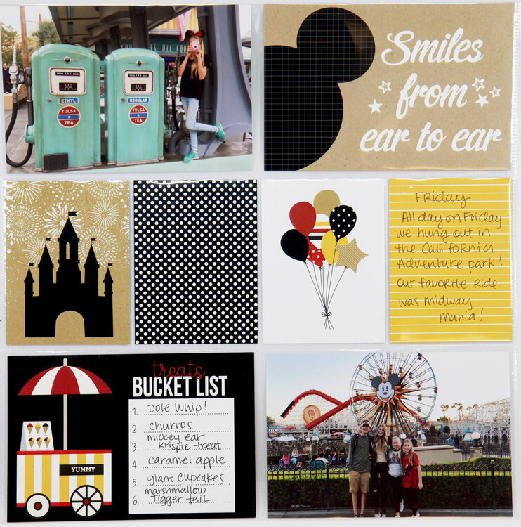 Disney-Themed Layout