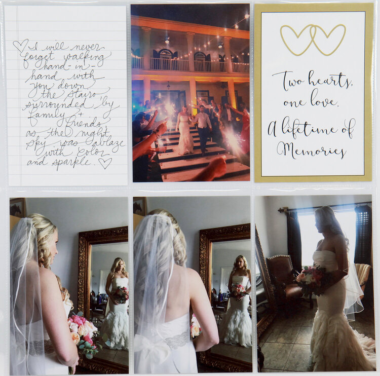 Wedding Layout with Easy Albums