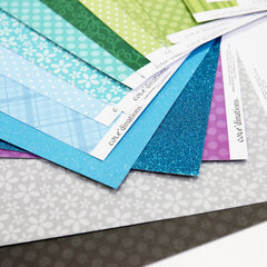 Core'dinations 12 x 12" Glitter Silk Papers