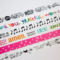 Illustrated Faith washi tape