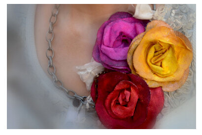 Brothers Scan N Cut - Linen Rose Necklace
