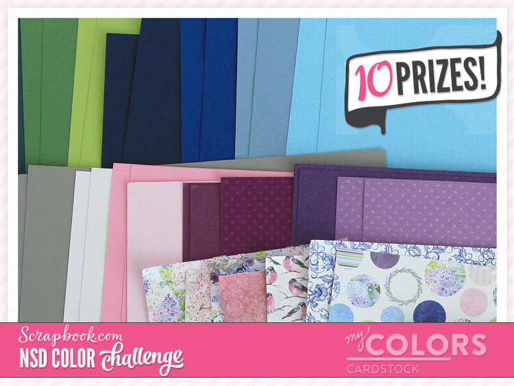 NSD My Colors Cardstock Prizes