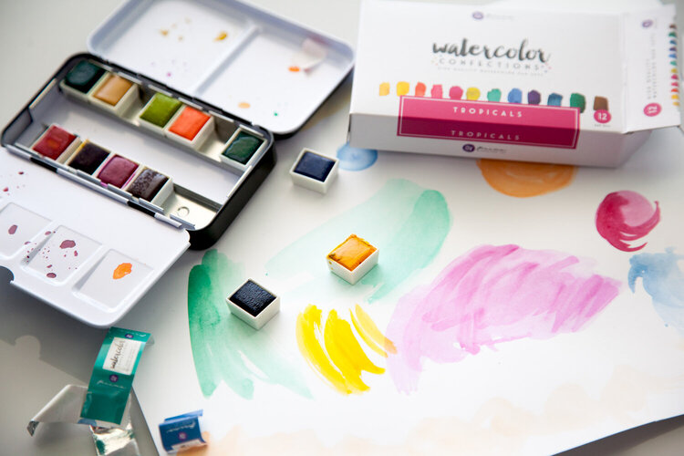 Watercolor Confections by Prima