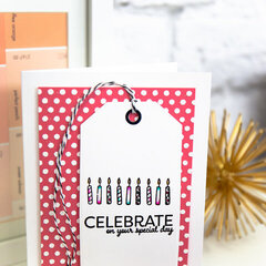 Celebrate with Candles Card