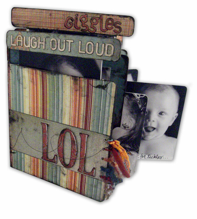 Peek-a-Book Album